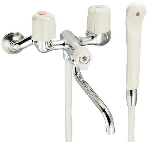 KVK 一時止水付2ハンドルシャワー KF100N2 (水栓金具) 価格比較 - 価格.com